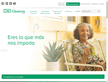 Tablet Screenshot of mcsclassicare.com